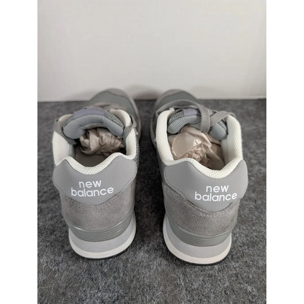 New Balance 515 Grey Suede Mesh Sneakers WL515GRY Womens 8.5 Mens 7